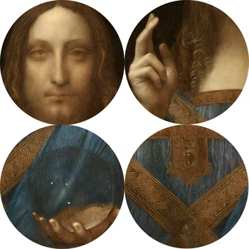 Salvator Mundi Celebre De Arta De Perete Panza Picturi De Leonardo Da Vinci Reproducerea Panza Printuri Decorative Pentru Perete Camera De Zi