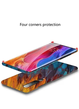 Retro camuflaj din material Plastic hard shell caz Pentru Xiaomi mi10 mi10pro km 10 pro multicolor Africa harta val de acoperire