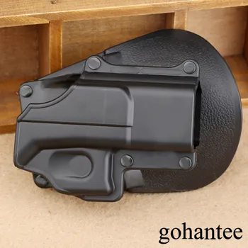 Vânătoare Dreapta Tactic Pistol Pistol Toc Protectie Centura Bucla Zbaturi Platformă pentru Glock 17 19 22 23 31 32 34 35 gohantee
