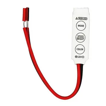 20buc/Lot Nou 3Key Mini Controler RGB Led-uri Controler Pentru 2835 3014 5050 3528 5630 5730 SMD LED Bandă 12V DC