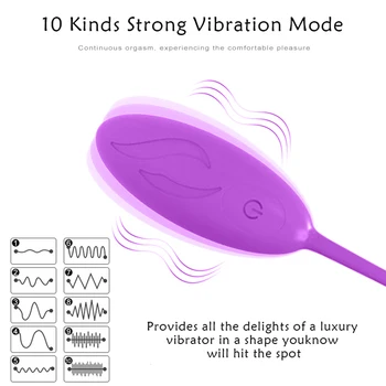 Vibrator Cu Telecomanda Silicon Glonț Oua Vibratoare Jucarii Sexuale USB Reîncărcabilă pentru Adulți Bile Vaginale Jucărie Sexuală de Adult