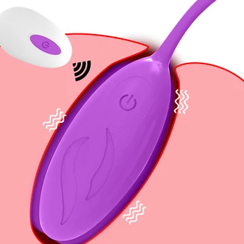 Vibrator Cu Telecomanda Silicon Glonț Oua Vibratoare Jucarii Sexuale USB Reîncărcabilă pentru Adulți Bile Vaginale Jucărie Sexuală de Adult