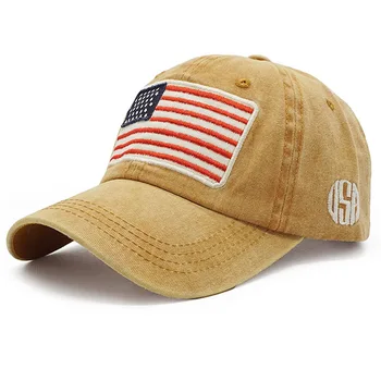 Noul Retro Spălat Șapcă de Baseball Bumbac statele UNITE ale americii Flag Snapback Cap Broderie Pălărie Bărbați Femei Vintage America Tata Pălărie de Sport în aer liber Capace
