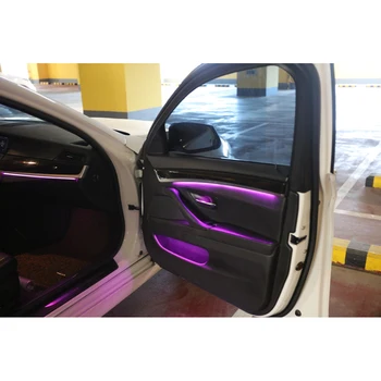 Pentru BMW seria 5 F10 F11, F18 2010-2018 9-culoare automată conversie Masina neon usi de interior lumina ambientala de iluminat decorative