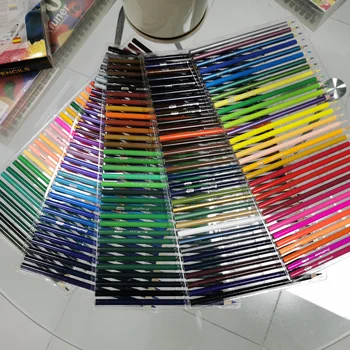 Brutfuner 160 Culori Profesionale Creion de Culoare Set Ulei, Acuarelă Lemn Creioane Colorate Artist pictura culoare Desen în culori