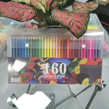 Brutfuner 160 Culori Profesionale Creion de Culoare Set Ulei, Acuarelă Lemn Creioane Colorate Artist pictura culoare Desen în culori