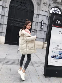 Dow hanorac femei sacou în jos haina de iarna iarna hanorac bumbac căptușit jacheta Femei Jacheta de Iarna Haina 2019