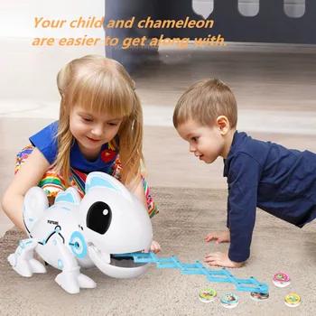 Noua Telecomanda Cameleon 2.4 Ghz animale de Companie pentru Copii Educative jucarii de animale de Companie Copil Cadou de Ziua de nastere Amuzant RC Animale Jucarii