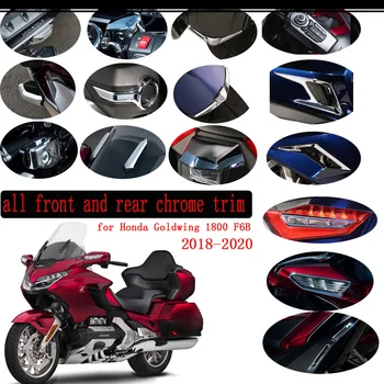 1800 Motocicleta Fata-Spate, Ornamente Cromate Pentru Honda Goldwing Gold wing 1800 de Turism F6B GL1800 2018 2019 2020 lumini Capac Accesoriu
