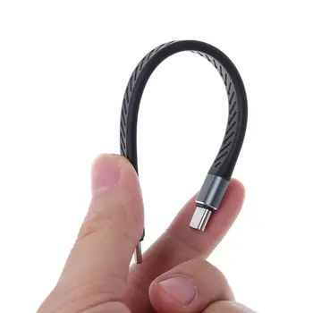 Pentru Thunderbolt 3 Cablu de Date 10/40Gbps Moale USB-C de Încărcare Cablul de Linie Emark Chip cablu 15cm C26