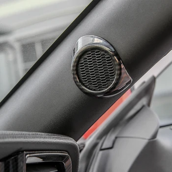 MOPAI Interior Masina Un Stalp Usa Difuzor Stereo Decor Capacul Ornamental ABS Autocolante Pentru Ford Mustang Până Styling Auto
