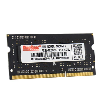 Kingspec DDdr3NB 8 Gb 1600 Sodimm Ram Memoria Ram Voor Laptop Ddr 3 1600 Mhz memorie Ram Ddr3 de 4 Gb, 8 Gb Memorie Notebook sodimm