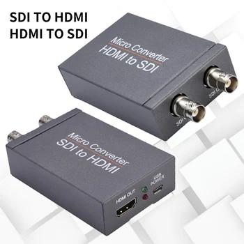 SDI La HDMI / HDMI La SDI Cu Adaptor Mini 3G HD Video SD-SDI Convertor Micro Cu Alimentare USB HDMI Switcher La SDI