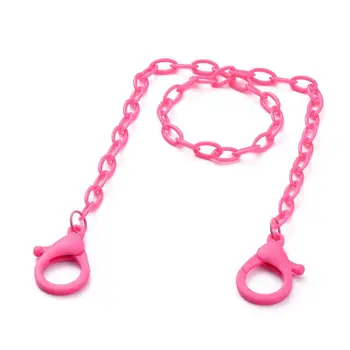 30Pcs Personalizate Plastic ABS Cablu Lanț Coliere Geantă de mână de Lanțuri cu lanț Extensibil cu Gheare Cleme pentru Bijuterii DIY Face 18.97
