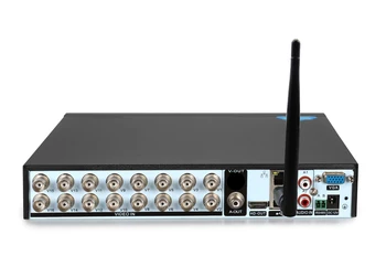 Panou roșu Audio Xmeye Fata Detecta 5M-N Hi3521D H265+ 16CH 16 Canale 8CH 8 Canal 6 in 1 NVR Hibrid CVI TVI AHD WIFI CCTV DVR
