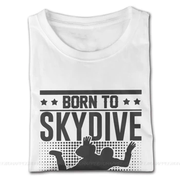 Parașutism Skydrive Tricou Cuplu Oversize T-Shirt Pentru Bărbați Cu Mânecă Scurtă Discount De Brand De Îmbrăcăminte