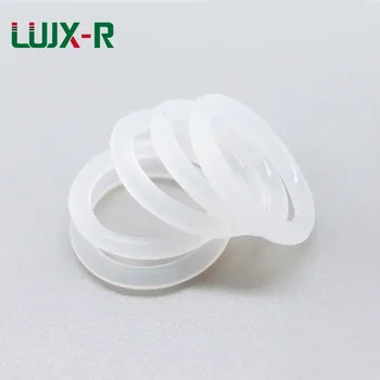 LUJX-R 1.5 mm Garnitura de Silicon de Etanșare Alb Inel O de Etanșare OD De la 11mm La 23mm Alimente Grad VMQ O-Ring Șaibă de O Ringen Înlocuire