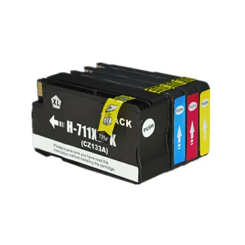Compatibil Pentru HP 711 Cartuș de Cerneală Pentru HP711 711XL officejet T120 T520 Printer Plin Cu Cerneală Pigment
