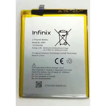 Ansheng de Înaltă Calitate 4000mAh BL-40BX baterie pentru Infinix Nota 2 X600 BL-40BX telefon mobil