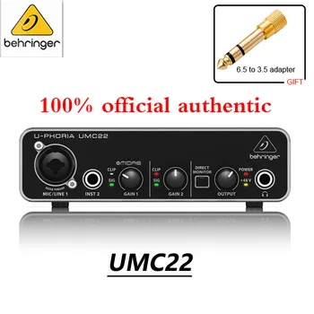 Noi de Autentice BEHRINGER HC2000B/HC2000BNC fără Fir setul cu Cască Bluetooth Activ de Reducere a Zgomotului UMC22 placa de Sunet