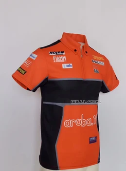 2020 Portocaliu Tricou Polo Pentru Ducati Echipa de Curse de Motociclete de Motocross de Echitatie tricou