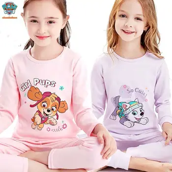 Autentic Paw Patrol pentru Copii pijamale printesa skye everest Copil desene animate Confortabil din bumbac chase copii cadou de Păpușă jucărie de pluș