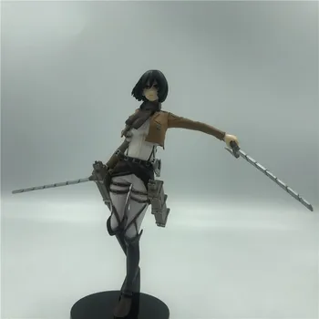 Peradix la Modă de Înaltă Calitate Anime Shingeki nu Kyojin Atac Pe Titan Mikasa Ackerman PVC Figura Figurine Jucarii Cadou