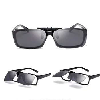 Elbru Polarizati Clip-On ochelari de Soare Barbati Femei Ochelari de Conducere Ușor de Clip-on Ochelari de Soare în aer liber, Pescuit Polarizat ochelari de Soare Barbati