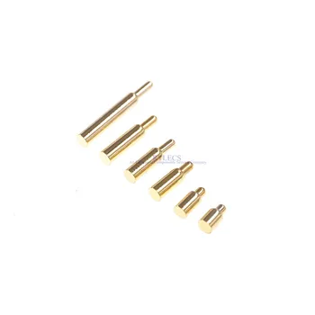 100 buc Miniatură Primăvară pogo pin conector diametru de 1,5 mm înălțime 3 3.5 4 4.5 5 5.5 6 6.5 7 8 9 10 mm SMD Suprafață de Montare PCB