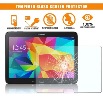 Pentru Samsung Galaxy Tab 4 10.1 T530 T535 T533 T536 Complet Comprimat Sticla 9H Premium Anti-amprente Film Protector de Acoperire