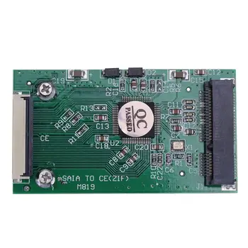 1 buc Mini SATA mSATA PCI-E IPOD SSD pentru 40pin 1.8 inch ZIF CE Converter Card