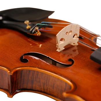Profesionale Violino Naturale Flamed Manual de Vioara din Lemn de Arțar Antic Violino 4/4 3/4 vioara caz arcul Instrumente cu Coarde