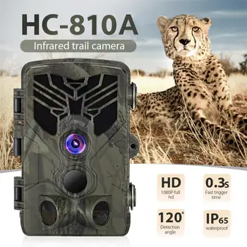 HC-810A 16MP 1080P faunei Sălbatice Traseu CameraHD de Mișcare PIR Camera Viziune de Noapte Capcana Infraroșu Vanatoare Camere de Declanșare Urmărire Cams
