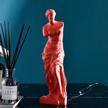 Nordic Venus Statuie Rășină-Gips Cap Sculptura David Apollo Portret Acasă Decorare Accesorii