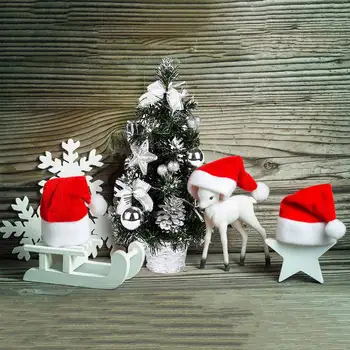 40cm Romantic Crăciun Ghiveci cu LED String Pom de Crăciun pentru Acasă, Bar, Magazin de Decor de Crăciun de Lux Masă Decor