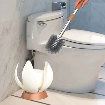 Noua Creatie Perie Wc cu Suport Pentru uz Casnic Curățare Toaletă Decontaminare Instrument Curat Accesorii de Baie