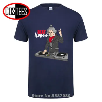 Amuzant Ludwig Van Beethoven tricou Parodie DJ Beethoven Muzica tricou Celebru în întreaga lume Musican hipster Teuri mare compozitor tricou