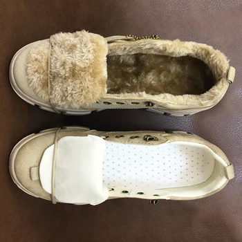 CYYTL Iarna Cald Pereche de Cizme de Siguranță Sporită Pantofi de Lucru din Piele Blana Casual Botas Masculinas Chaussure Homme резиновые сапоги