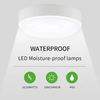 LED rezistent la Umiditate Lampă de Perete rezistent la apa IP65 Piscină Interioară Modernă Lampa pentru Acasă Baie, Balcon, Grădină, Curte, Veranda Lampa