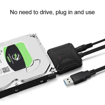 USB 3.0 SATA 3 Cablu Sata La USB 3.0 Adaptor de Până La 5Gbps Suport 2.5/3.5 Inch HDD Extern Hard Disk SSD 22 Pin Cablu Sata III
