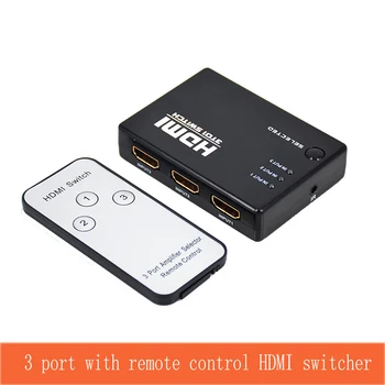 3 Port Smart HDMI Switcher Trei HDMI Semnal de Intrare Comutator HDMI semnal de ieșire 3 cut 1 video switcher