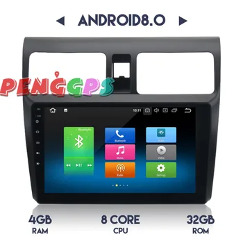 Android 10.0 Radio Auto Stereo Unitatii GPS pentru Suzuki SX4 2006 2007 2008 2009 2010 Auto Audio Video 4GB RAM 32GB ROM DVD Auto