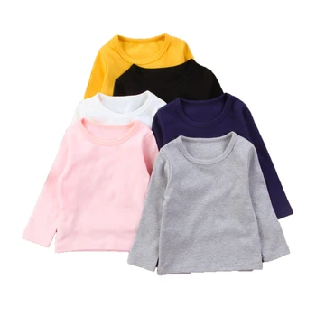 2020 Brand Nou Copil copil Copil Copil Copii Băieți Fete din Bumbac Îmbrăcăminte Călduroasă T-shirt, Blaturi de Lenjerie de corp Termice de Scurtă Uza 6M-5T
