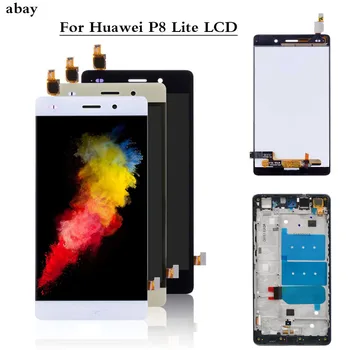 Pentru Huawei Ascend P8 Lite ALE-L04 L21 TL00 L23 CL00 L02 UL00 Display LCD Touch Screen Digitizer Înlocuirea Ansamblului Cu Cadru