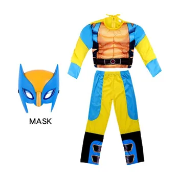 Wolverine Cosplay Copii Băieți Fier De Lup, Costum Carnaval De Purim Petrecere Rochie Fancy Rochie Copii