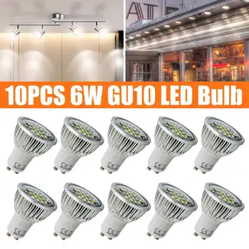 10BUC GU10 16 LED 5630 SMD Lampă de Economisire a Energiei Bec 6W Bec cu LED-uri Spotlight Spot de Lumini Becuri Iluminare Alb AC220V
