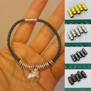 10buc/lot Cleme Magnetice se Potrivesc 3mm 4mm 5mm 6mm 7mm 8mm Cablul de Piele Bratari Incuietoare de Conectori pentru a Face Bijuterii