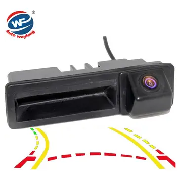 CCD Dinamic Traiectorie Portbagaj mâner Camera din Spate Pentru Cayenne Audi A4 A4L A6 A6L A7 A5 Q7 Q5 Q3 RS5 RS6 A3 A8L Oglinda Retrovizoare Cam
