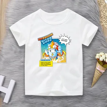 2020 Nou Copil Baieti Tricou Topuri Super Zings Seria 4 Tricou Fete Copii Vara T-shirt Los Peque Topuri Tricou Copil din Bumbac Topuri