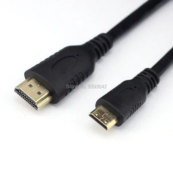 1,5 m lungime mini HDMI standard cablu de conversie HDMI puteți conecta dispozitive cu mini port HDMI la HDMI standard
